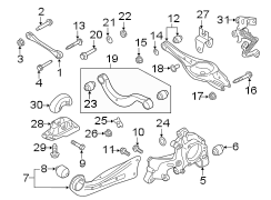 Arm. Control. (Rear, Lower). Arm connected between.