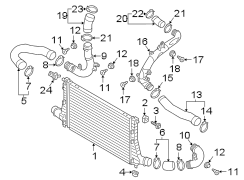 Intercooler Pipe (Front, Rear, Upper)