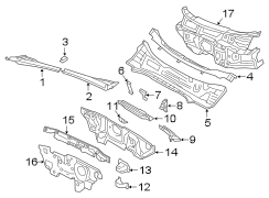 2024 Volkswagen-vw Tiguan Engine Compartment Insulation. Inner. Inner ...