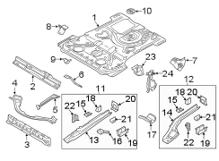 Frame Side Member Assembly (Rear)