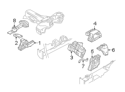 ENGINE / TRANSAXLE. ENGINE & TRANS MOUNTING. (1/1)