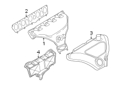 EXHAUST SYSTEM. MANIFOLD. (1/1)