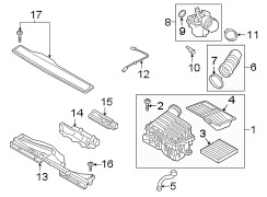 ENGINE / TRANSAXLE. AIR INTAKE. (1/1)