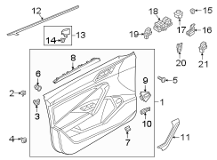 Interior Door Pull Handle