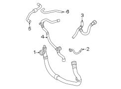 Radiator Coolant Hose (Front, Rear, Upper, Lower)