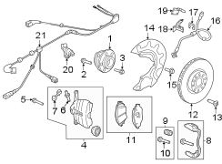 ABS Wheel Speed Sensor Wiring Harness