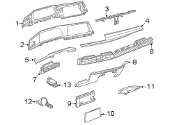 Instrument Panel Trim Panel (Lower)