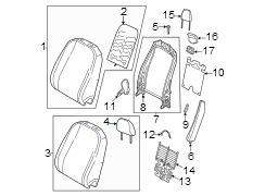 Seat Back Frame (Upper)