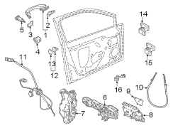 Door Latch Cable