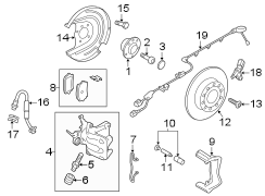 Disc Brake Caliper Bracket