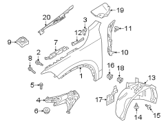 Fender Insulator (Upper)