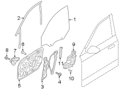 Door Panel Carrier Seal