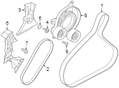 Belt Tensioner Bolt