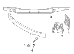 Bumper Impact Bar Bracket (Front)