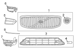 Fog Light Trim Bracket (Lower)