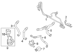 HVAC Heater Hose