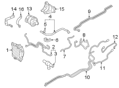 Hose. (Rear). Hose that attaches to.