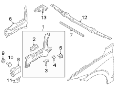 Frame Rail End (Front)