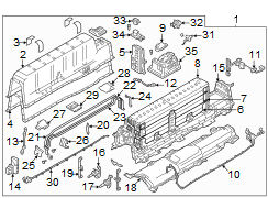 Drive Motor Battery Pack Control Module Wiring Harness