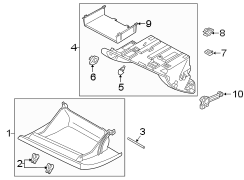 Glove Box Housing