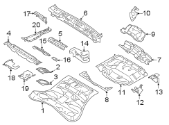 Floor Pan Bracket