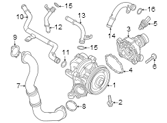 Engine Coolant Pipe