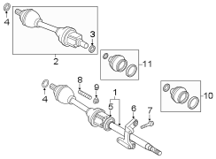 CV Axle Assembly