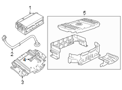 Down. Bracket. Hold. Battery. clamp. Tray. Battery Hold Down.