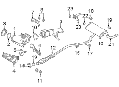 Exhaust Muffler (Front)