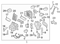 HVAC Unit Case Assembly