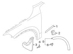 Fender Molding (Lower)