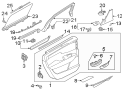 Door Glass Sunshade