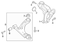 Suspension Knuckle Seal