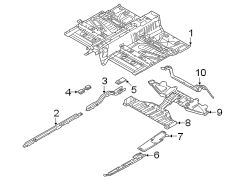 Floor Pan Splash Shield