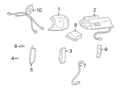 RESTRAINT SYSTEMS. AIR BAG COMPONENTS.
