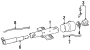 STEERING COLUMN. HOUSING & COMPONENTS.