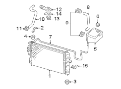 Radiator & components.