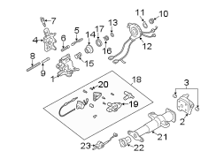 STEERING COLUMN. HOUSING & COMPONENTS.