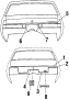 TRUNK LID. LID & COMPONENTS.