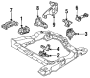 ENGINE / TRANSAXLE. ENGINE & TRANS MOUNTING.