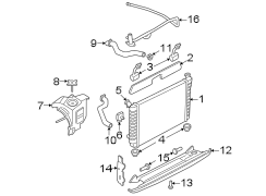 RADIATOR & COMPONENTS.