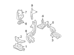 ENGINE / TRANSAXLE. ENGINE & TRANS MOUNTING.