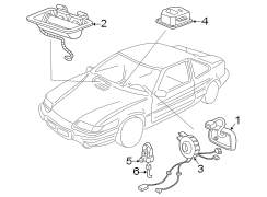 RESTRAINT SYSTEMS. AIR BAG COMPONENTS.