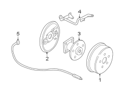 REAR SUSPENSION. BRAKE COMPONENTS.