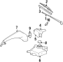 WINDSHIELD. WIPER & WASHER COMPONENTS.
