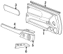 DOOR. INTERIOR TRIM.