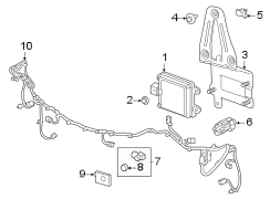 Parking Aid System Wiring Harness