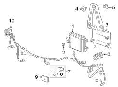 Parking Aid System Wiring Harness