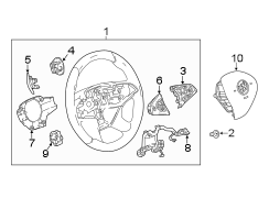 Steering Wheel Wiring Harness