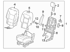 Seat Back Cushion Cover